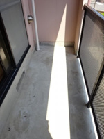 お洗濯にも便利なバルコニー付き