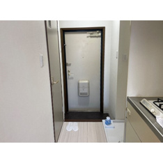 シンプルで使いやすい玄関です