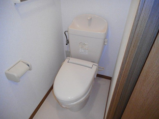 コンパクトで使いやすいトイレです
