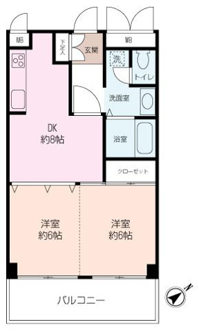 【駅近×海を望む】ハイシティ横須賀中央B館 9階の画像