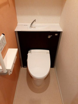 コンパクトで使いやすいトイレです