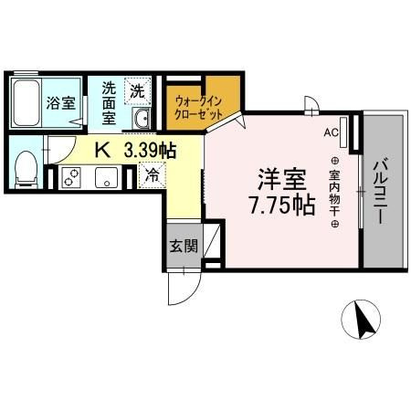 メゾンルミエールの間取り