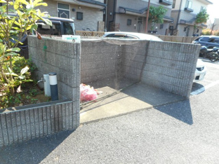 ゴミ集積場です