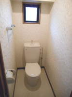 ゆったりとした空間のトイレです