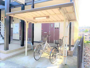 駐輪場です。