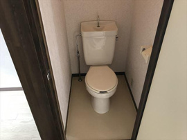 落ち着いたトイレです