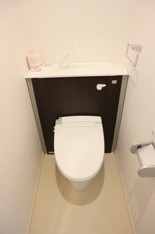 シンプルで使いやすいトイレです