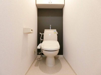 シンプルで使いやすいトイレです