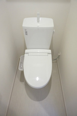 シンプルで使いやすいトイレです