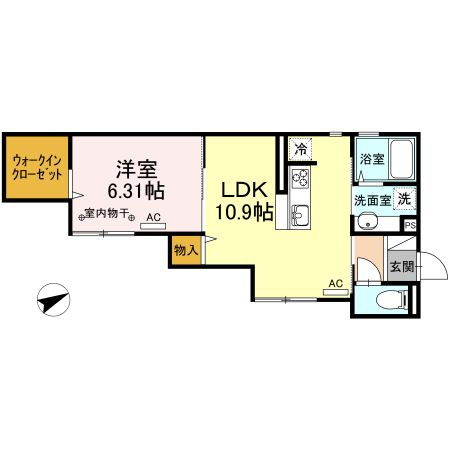 ヴィヴィアンの間取り