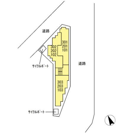 ヴィヴィアンの区画図