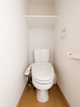落ち着いたトイレです