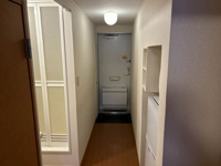 きれいな玄関です
