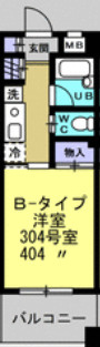 Maison de Haneda の間取り