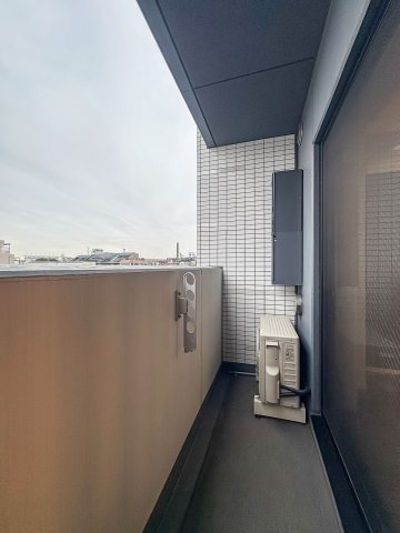 アジールコート池上のバルコニー