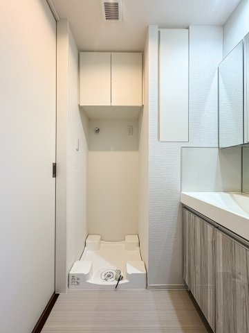 アジールコート池上の洗面所