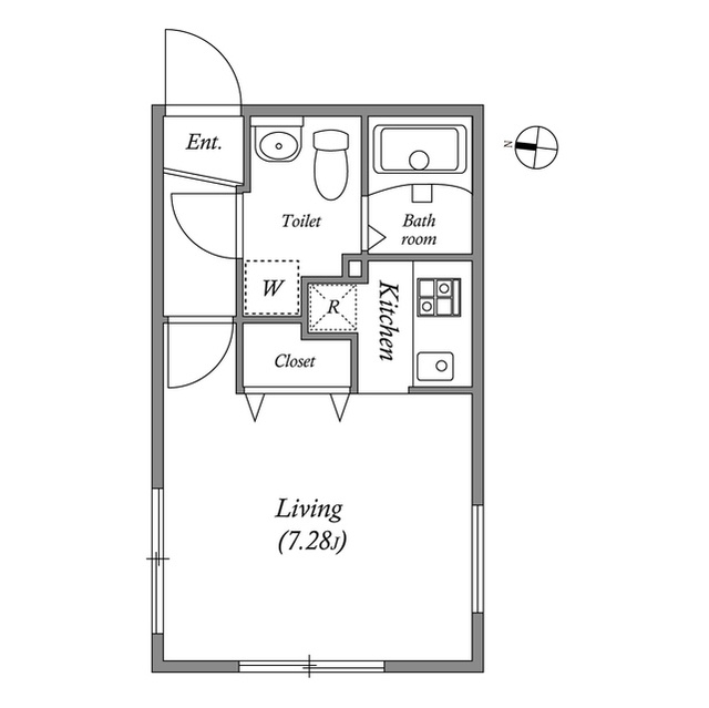 ＭＯＤＵＬＯＲ池上の間取り