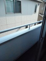 陽当たり良好なバルコニーです
