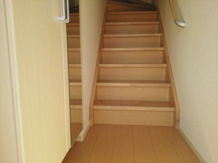 毎日通る玄関はこちらです