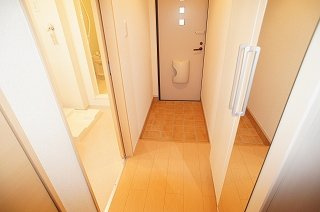 きれいな玄関です