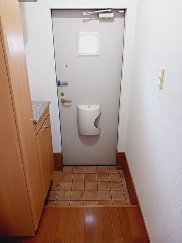 ゆったりとした玄関です