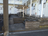駐輪場　原付＆自転車のみ駐輪可能