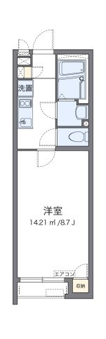 代表的な間取のため実際の間取とは異なる場合があります