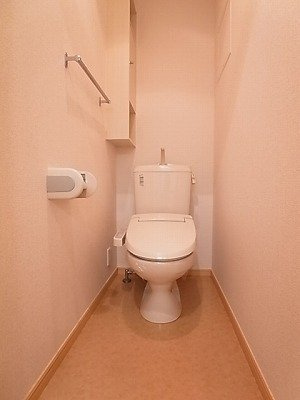 トイレもきれいです