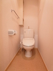 トイレもきれいです