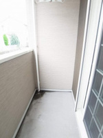 陽当たり良好なバルコニーです