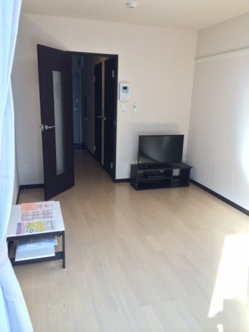 開放的な寝室です