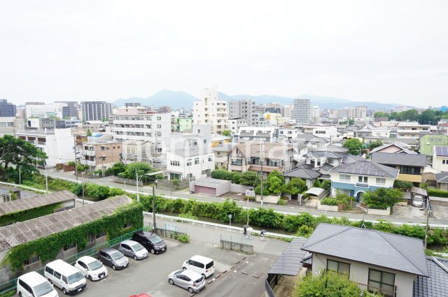 熊本市中央区新屋敷３丁目の賃貸マンションの展望