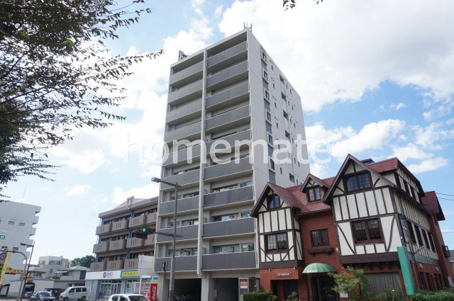 熊本市中央区新屋敷３丁目の賃貸マンションの外観
