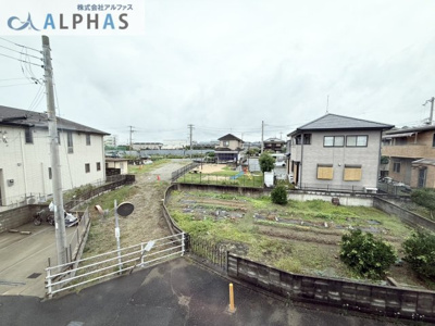 【展望】 | 高砂市曽根町　新築戸建 | ◆大きな窓から近くの公園が見えます♪