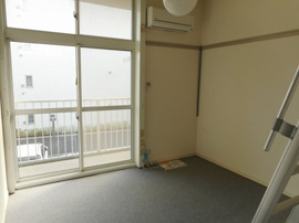 家具無しの写真です。一階はフローリング仕様　
