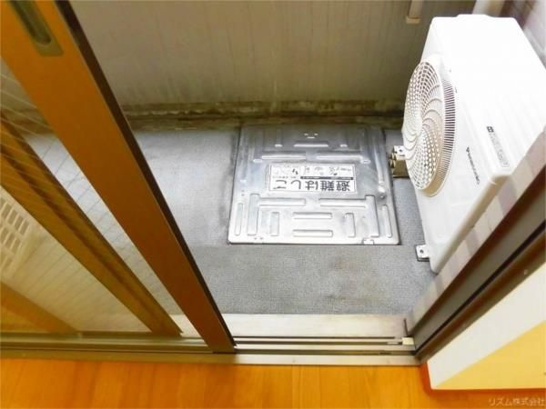 浅草橋アムフラットⅡのバルコニー|陽当たり良好なバルコニーです