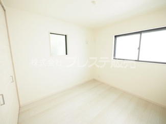【洋室】 | 現地写真（２号地洋室）