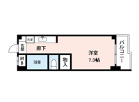 反転間取りです