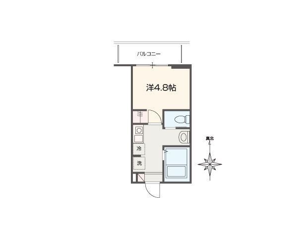 MELLAS北赤羽の間取り