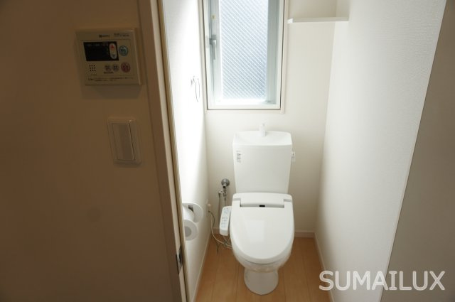 熊本市中央区船場町３丁目の賃貸マンションのトイレ