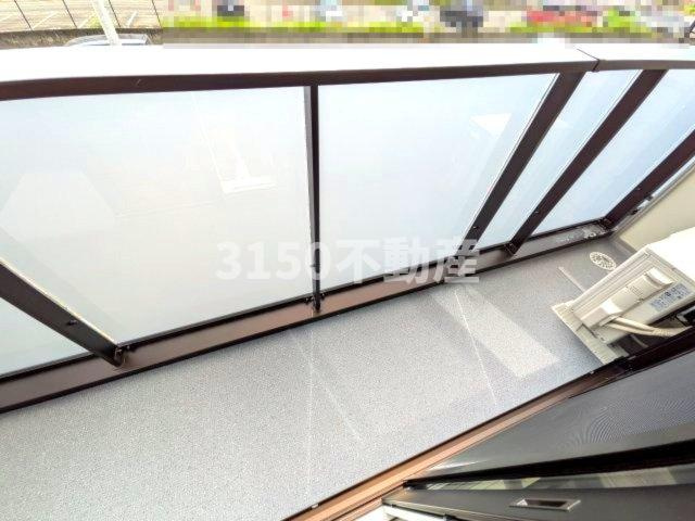 セレスティア田神　EASTのバルコニー|※現在建築中、完成前です。