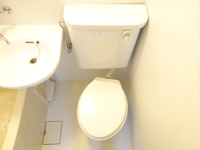トイレもきれいです