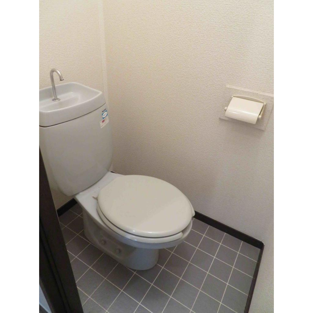 ゆったりとした空間のトイレです