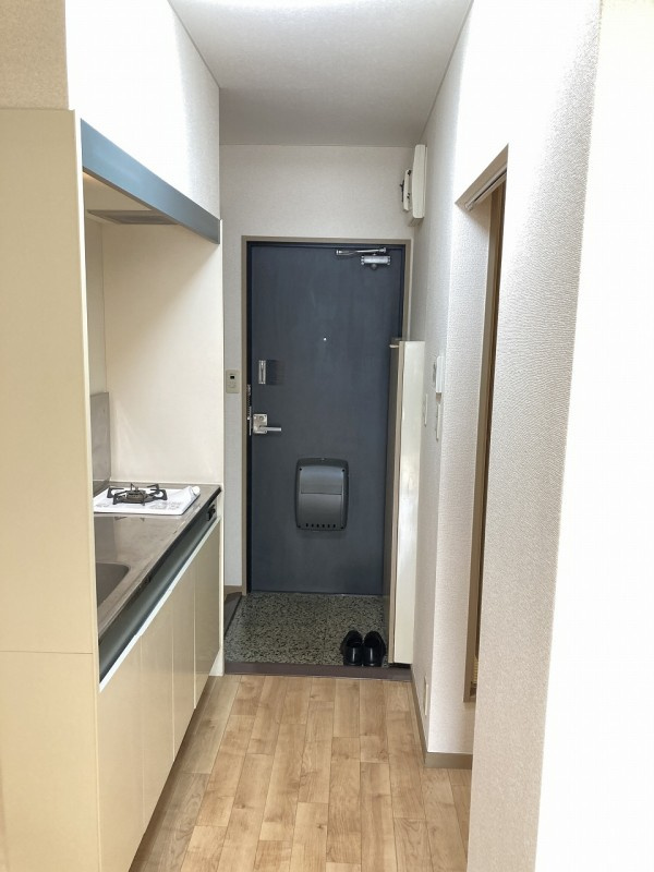 ゆったりとした玄関です