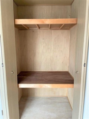 たっぷりとした収納スペースです