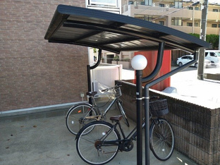 駐輪場　原付＆自転車のみ駐輪可能