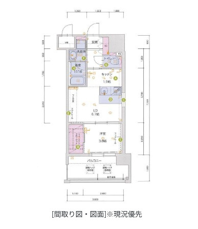 【間取り】 | アルファシオサウスフォンテ