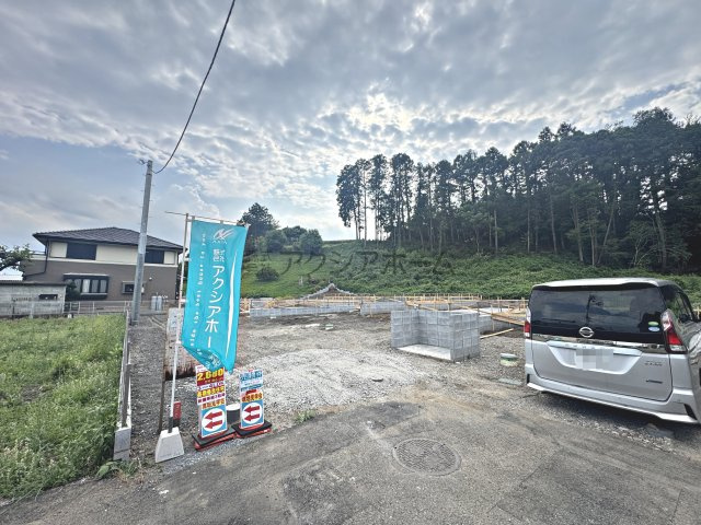 狭山市笹井・全4棟　新築一戸建　1号棟の外観|現地写真（2026年8月10日撮影）