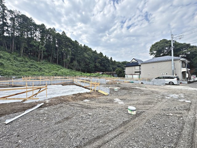 狭山市笹井・全4棟　新築一戸建　1号棟の外観|現地写真（2026年8月10日撮影）
