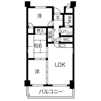 【間取り】 | アーバンハイム守口